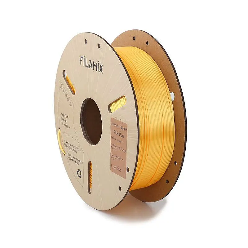 Filamix PLA Silk Gold Filament 1.75mm 1000gr