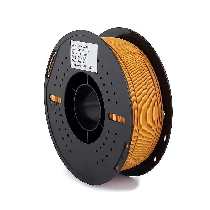 Filamix PLA Wood Filament Ochre Yellow 1.75mm 1000gr