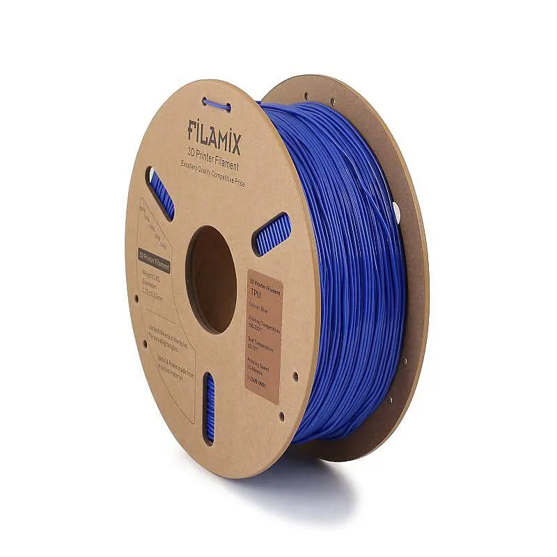 Filamix TPU 95A Filament Blue 1.75mm 1000gr
