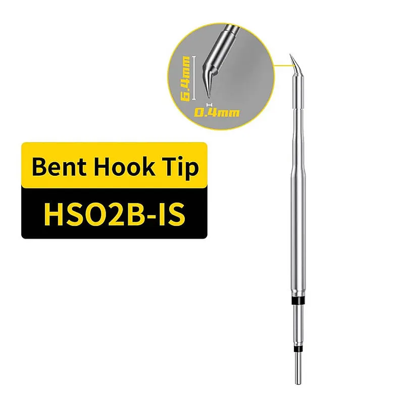 FNIRSI HS02B-IS Kanca Uçlu Havya Ucu - HS-02B Uyumlu - F210