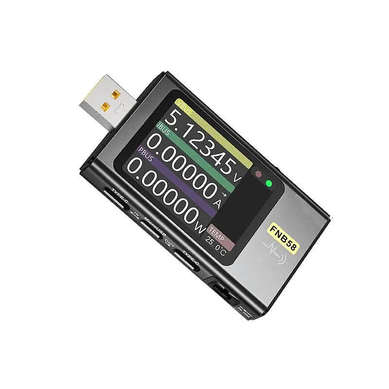 FNIRSI ­FNB58 USB Voltmetre Ampermetre Test Cihazı