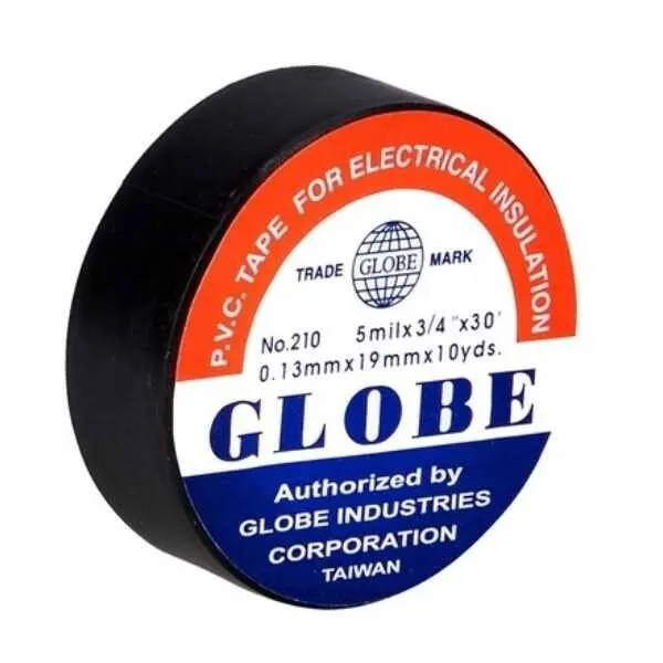 Globe İzole Bant (Elektrik Bandı)-Siyah