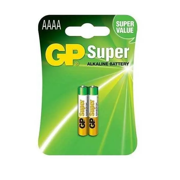 GP 25A 1.5V AAAA Alkalin Kalem Pil 2'li
