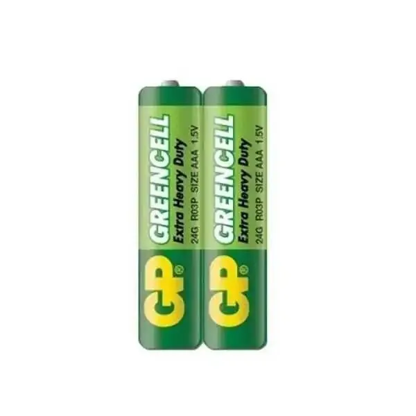 GP GreenCell 1.5V AAA İnce Kalem Pil 2'li