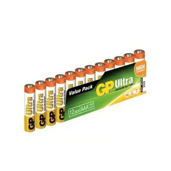 GP Ultra 1.5V AAA LR03 Kalem Pil 12'li