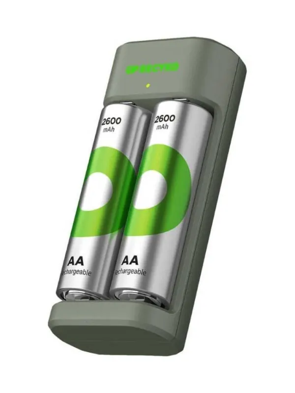 GPE221/270HCER21-2GTLB2 AA 2600 mah Pilli Şarj Cihazı 2 Adet