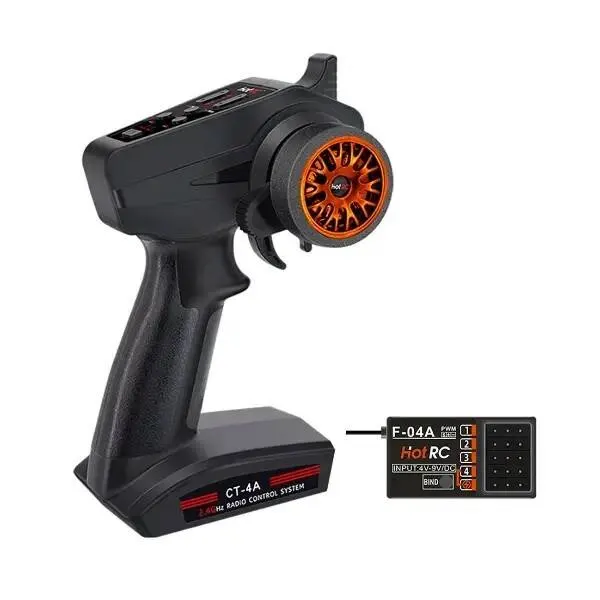 HotRC CT-4A 2.4Ghz 4 Kanal Kumanda ve Alıcı Seti