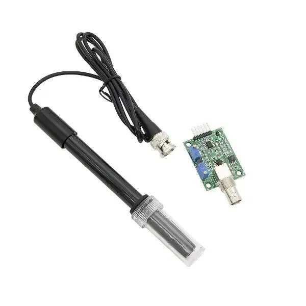 HUIOP PH0-14 Değer Algılama Sensör Modülü + PH Elektrot Probu