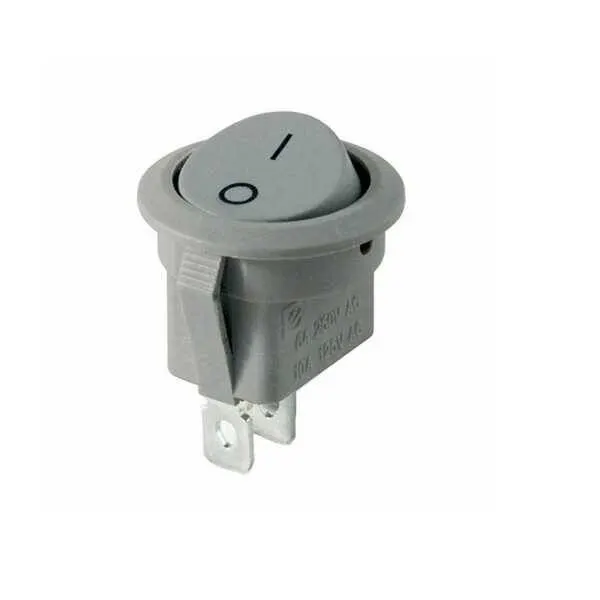 IC-133B Yuvarlak Anahtar Işıksız ON-OFF 2P
