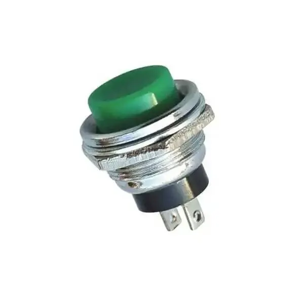IC-180 Buton 16mm - Yeşil