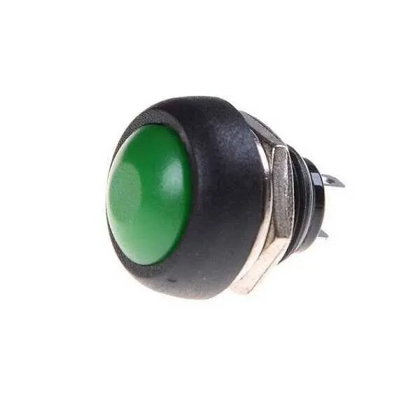 IC-184 Buton 12mm PBS33B - Yeşil