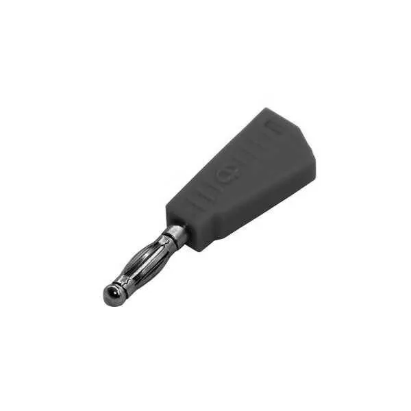 IC-238D Banana Jak Üçgen 4mm - Siyah