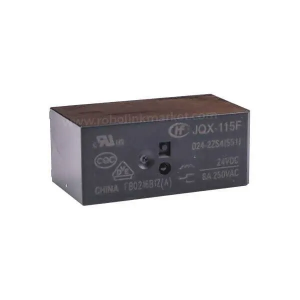 JQX-115F ( HF115 ) / 024-2ZS4 Röle 24VDC 8A