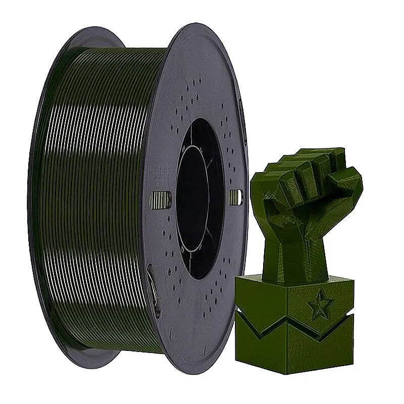 Kingroon Petg Basic Dark Green Filament 1.75mm 1000gr
