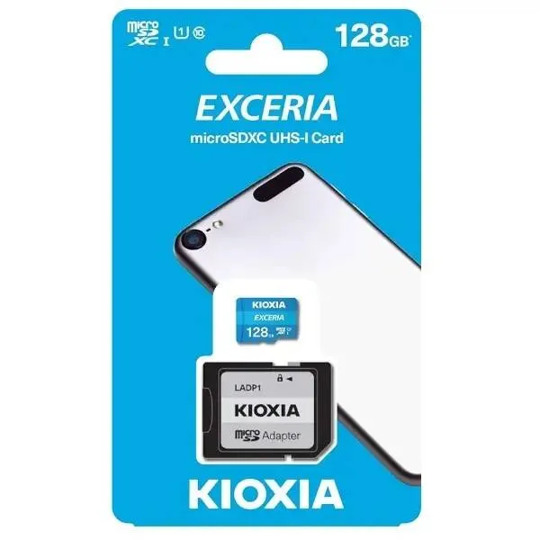 KIOXIA 128GB Exceria Class10 100MB/s MicroSD