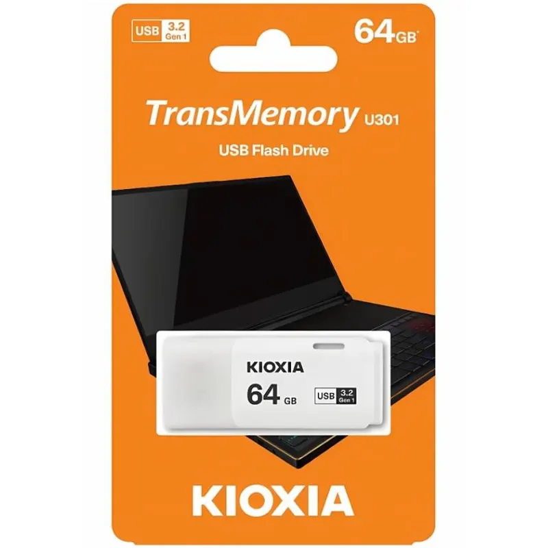 KIOXIA 64GB U301 USB 3.2 GEN 1 Bellek
