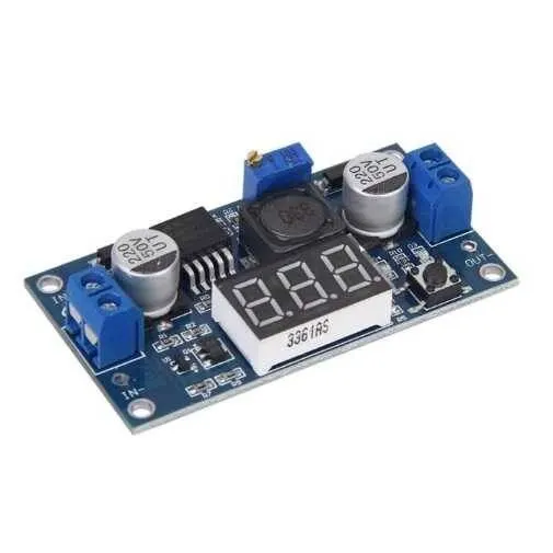 XL6009 Ekranlı Ayarlanabilir DC-DC Voltaj Regülatörü-Yükseltici