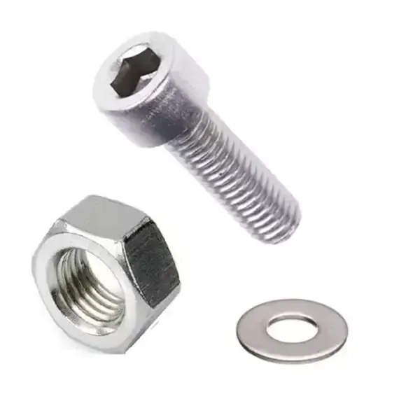 M3x12 İmbus Vida Somun ve Pul Seti - 10'lu Paket