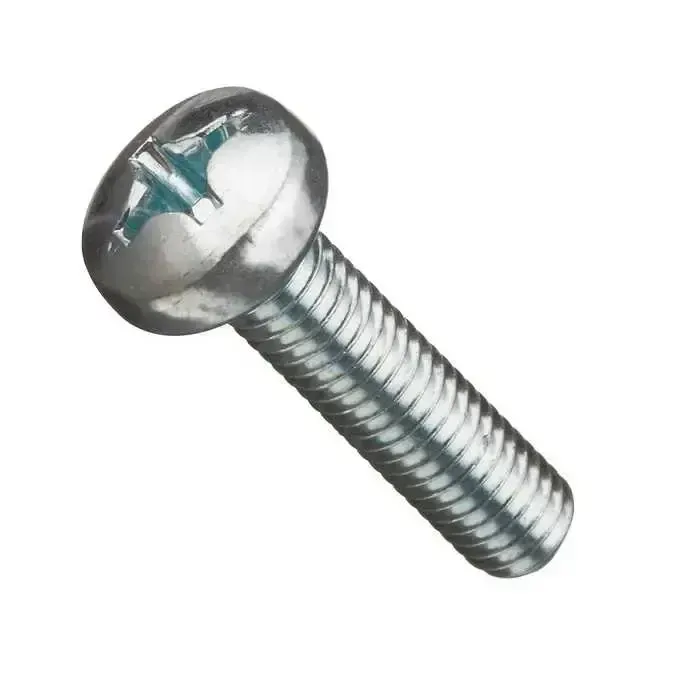 M6x12 YSB Galvaniz(Beyaz) Vida - 10 Adet
