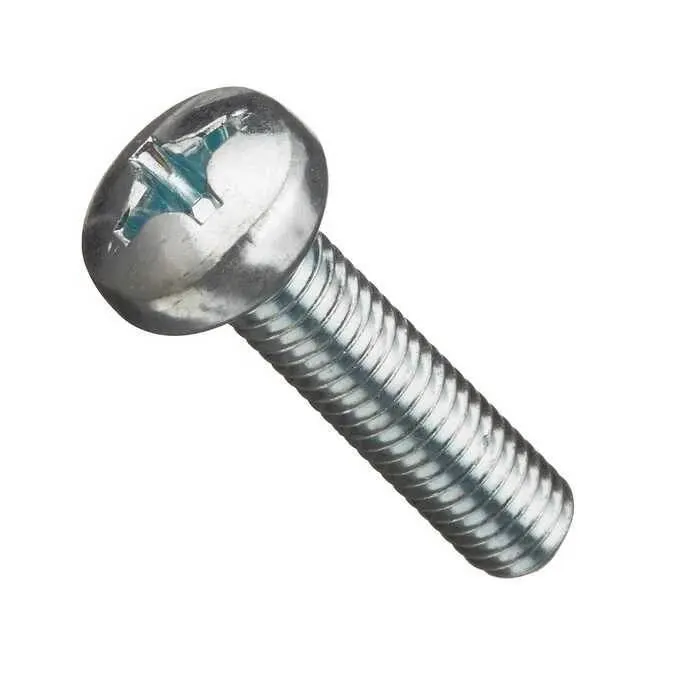 M6x8 YSB Galvaniz(Beyaz) Vida - 10 Adet