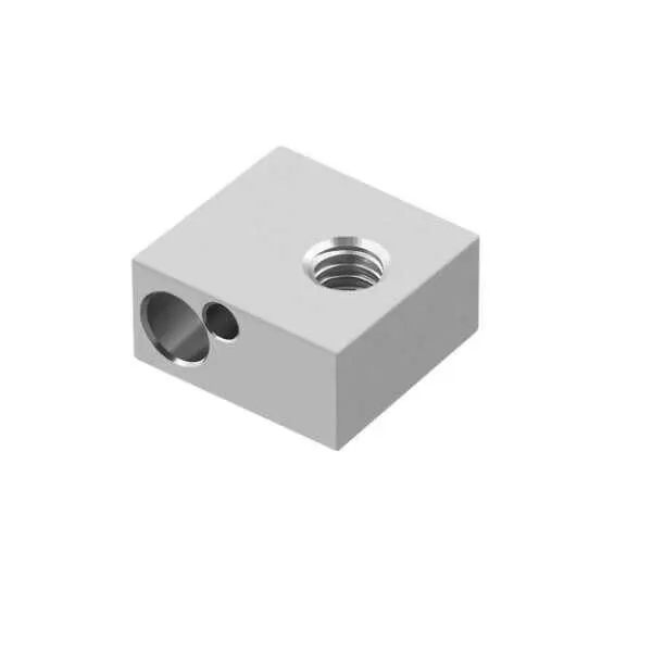 MK8 Alüminyum Isıtıcı Blok-20x20x10mm - Tüplü Termistör