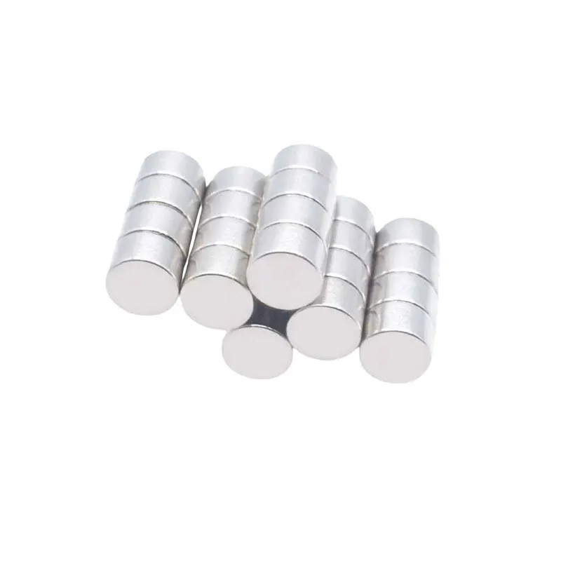Neodyum Güçlü Mıknatıs 8x4mm - 1 Adet