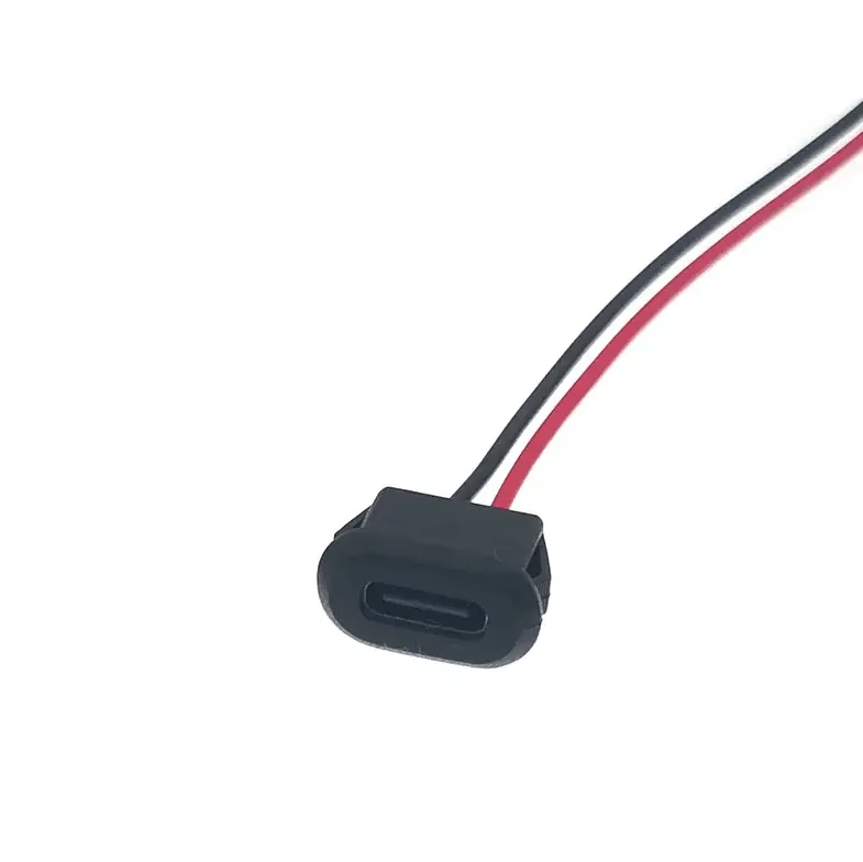 Panel Montajlı Type C Dişi Uzatma Kablosu - 2 Kablo