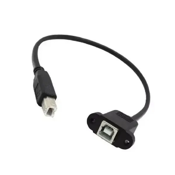 Panel Montajlı USB B Uzatma Kablosu