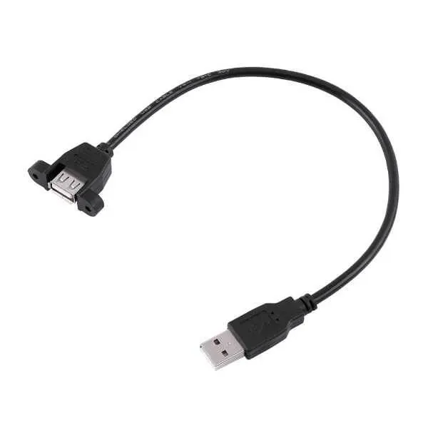 Panel Montajlı USB Uzatma Kablosu