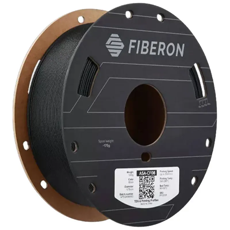 Polymaker Fiberon ASA-CF08 Filament Siyah - 500gr