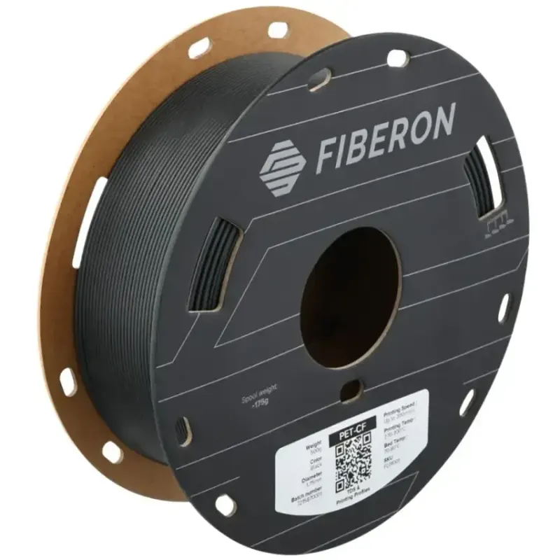 Polymaker Fiberon PET-CF17 Filament Siyah