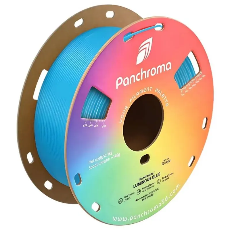 Polymaker Panchroma Luminous PLA Filament Mavi