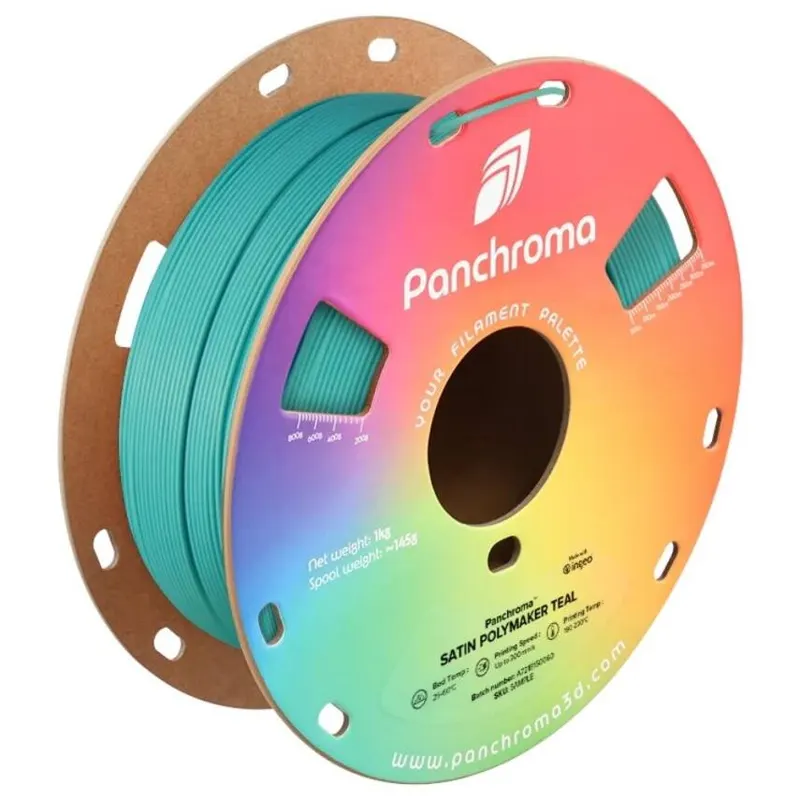 Polymaker Panchroma Satin PLA Filament Polymaker Teal