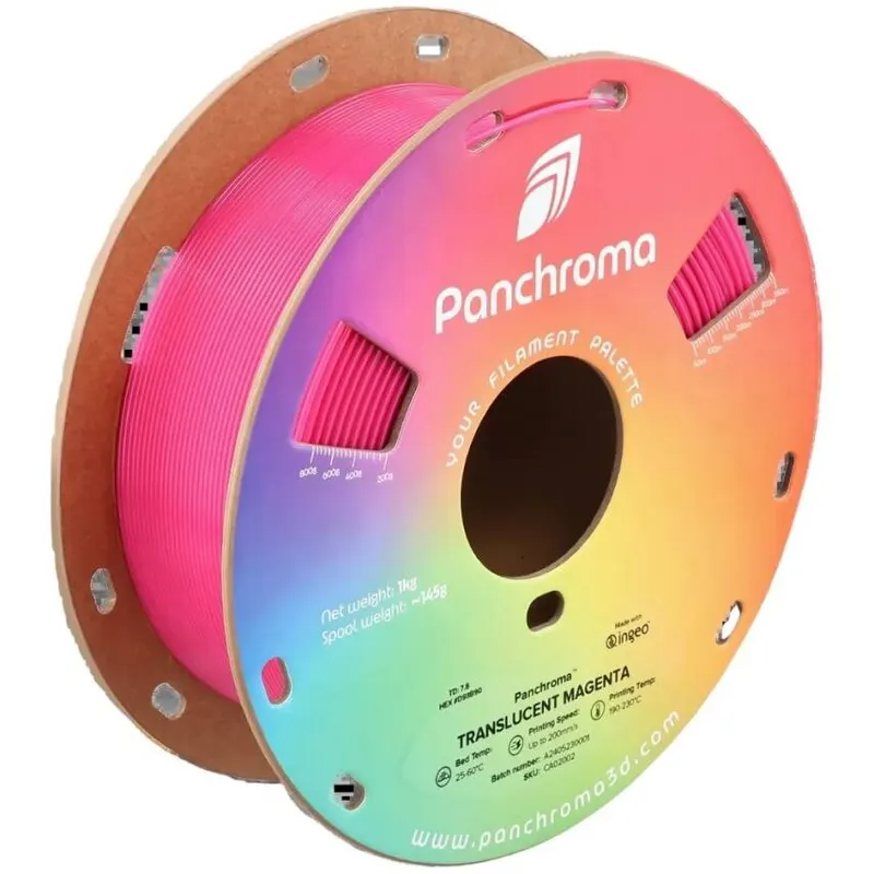 Polymaker Panchroma Transparan PLA Filament Magenta