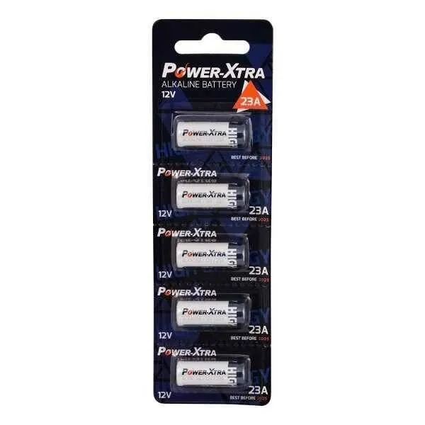 Power-Xtra 23A 12V Alkalin Pil 5'li