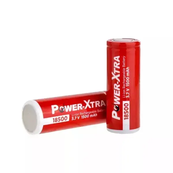 Power-Xtra PX18500-15B - 3.7V 1500 Mah Li-ion Şarjlı Pil - 2C