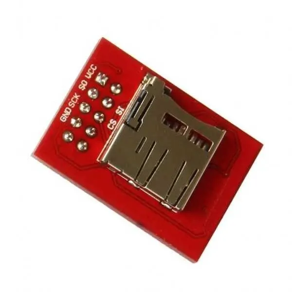 Ramps Mikro SD Modül - Kırmızı