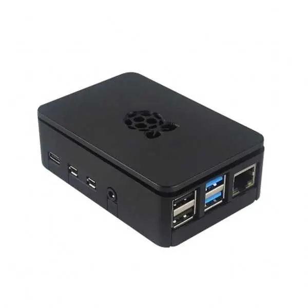 Raspberry Pi 4 Siyah Muhafaza Kutusu