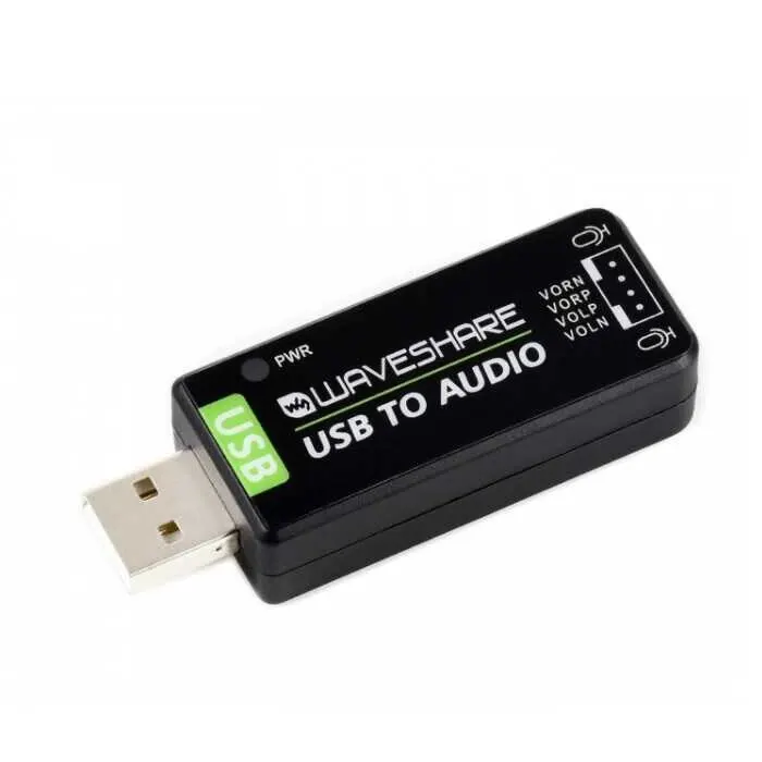 Raspberry Pi / Jetson Nano için USB Ses Kartı