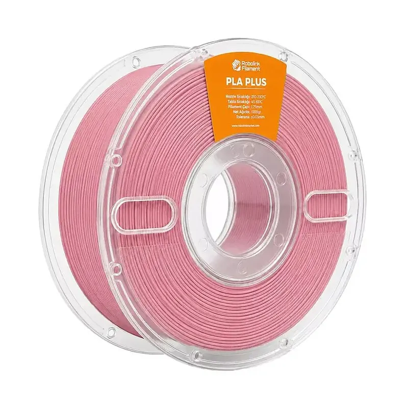 Robolink Filament PLA Plus Pastel Pembe 1.75mm 1000gr