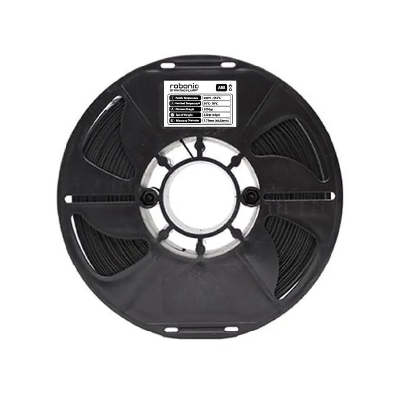 Robonio ABS Filament Siyah 1.75mm 1000gr