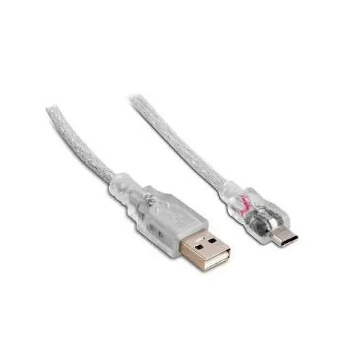 S-link Mikro Usb 1.5M Şeffaf Kablo (SL-77A)