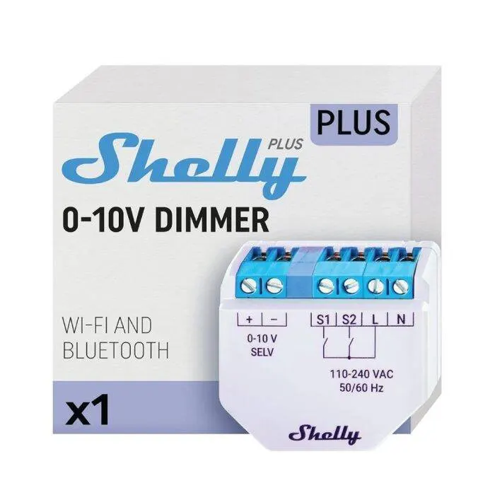 Shelly Plus 0-10V Dimmer Röle