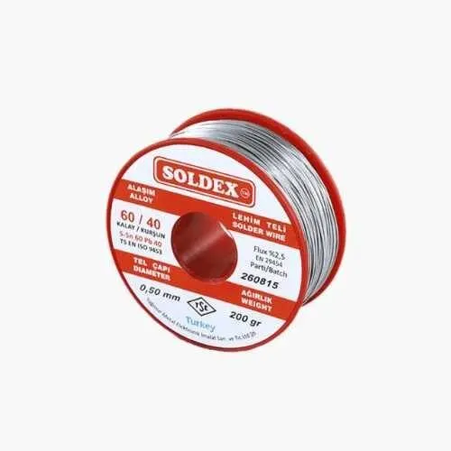 Soldex 0.5mm 200gr Lehim Teli