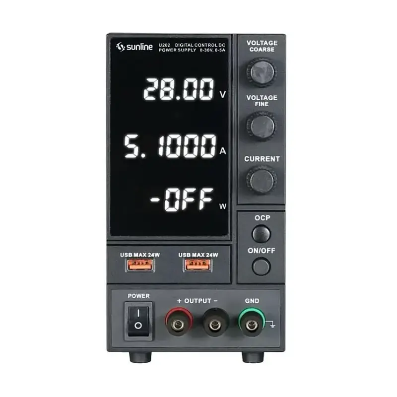 Sunline U202 0-30V 5A Programlanabilir Güç Kaynağı