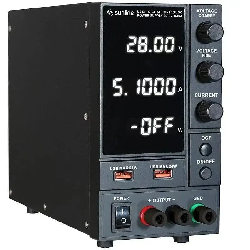 Sunline U203 0-30V 10A Programlanabilir Güç Kaynağı