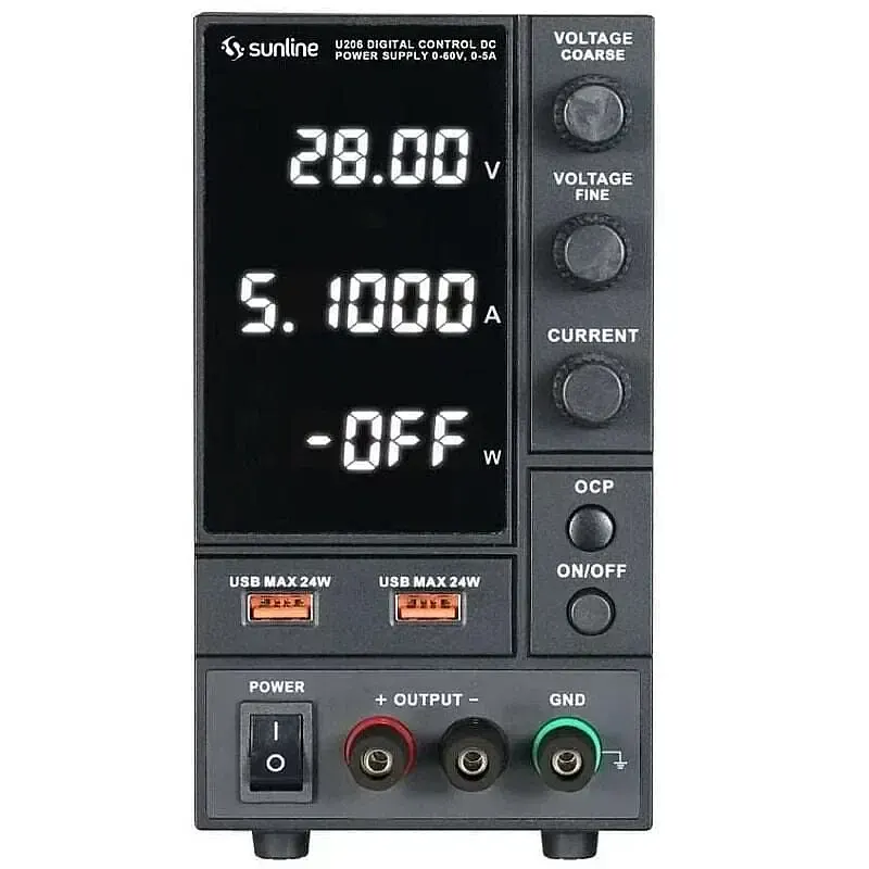 Sunline U206 0-60V 5A Programlanabilir Güç Kaynağı