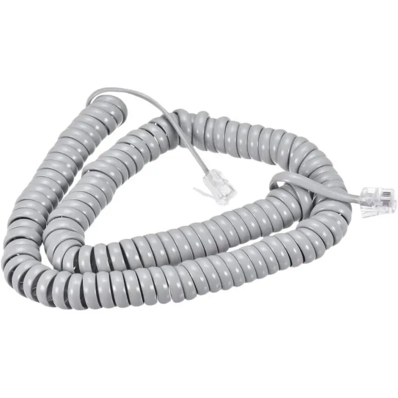 Telefon Spiral Kablo - Gri