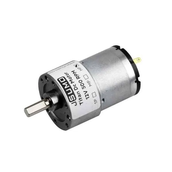 Titan 12V 500 Rpm Redüktörlü DC Motor