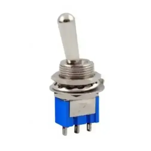 Toggle Switch 3P (MTS-103L) ON-OFF-ON Ø12mm